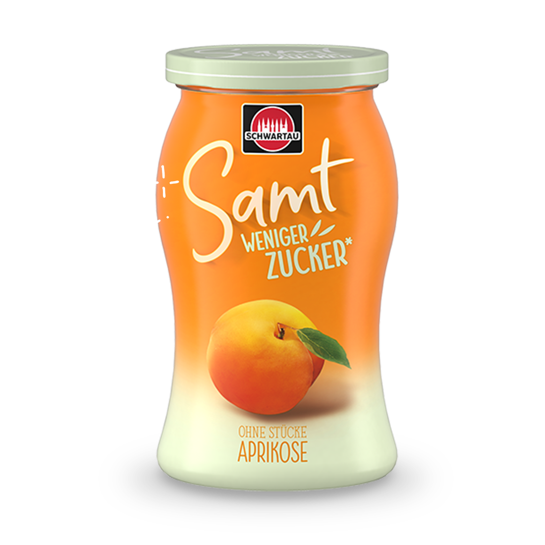 Samt Weniger Zucker Aprikose