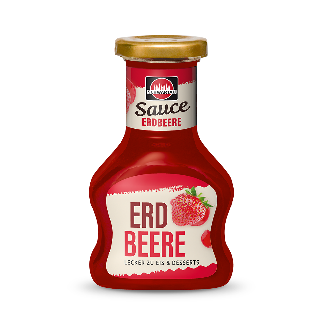 Dessert-Sauce Erdbeere