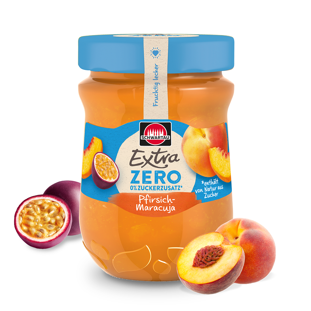 Schwartau Extra Zero Pfirsich-Maracuja