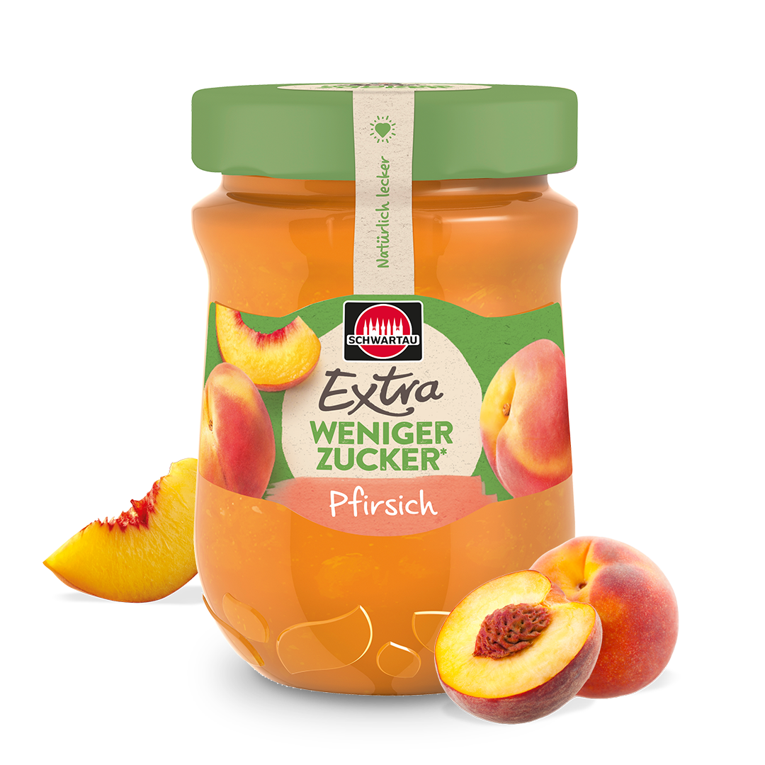 Schwartau Extra Weniger Zucker Pfirsich